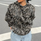 New Broken Hoodie Fashion Fashion Casual Long