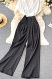 Lady Notched Collar Patchwork Romper Women Elegant Short Sleeve High Waist Wide Leg Playsuits Female Summer OL