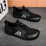 Large-Size Casual Shoes Spring Permeable Men's Shoes Lightweight Running