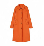 Women's Clothing INS Explosive Temperament Collar Single Buckle Wind Jacket