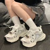 Surface Breathable High-End Old Dad Shoes Women's Casual Shoes Spring And Autumn Women's Shoes Single Shoes High