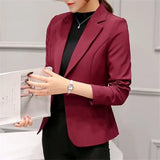 Spring And Autumn New Professional Suit Suit Dress Long-Sleeved Korean Temperament Slim Slimming Small Suit Jacket Female