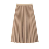 And Winter New Women Korean Version Of The Long-Term Retro Fashion Half-Dressed Skirt