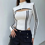 Striped Cut Out