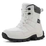 Men's Down Snow Boots Plus Thick Warm And Cold Cotton Shoes Northeast Waterproof And Anti-Slip Outdoor Cotton