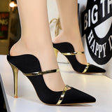 Shoes Woman Pumps 2022 Pointed Toe Women Heels Stiletto Female Shoes Sexy Party Shoes Fashion Heeled Shoes 7
