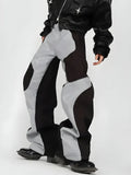 Patchwork Wide Leg
