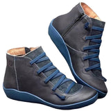 Autumn And Winter New Women's Boots Large-Size Leisure Short Boots Flat Bottom Women's Casual Single