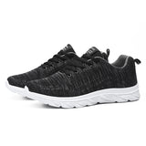 Men's Shoes 2025 Summer New Men's Large Size Lightweight Running Shoes Flying Breathable Trend Casual