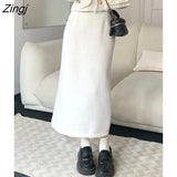 Winter White Short Tweed Jacket Women Elegant Pockets Chic Casual Coat Female Single-breasted Fashion Korean Slim Sweet