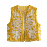 New Embroidery Round Cardigan Fashion Horse