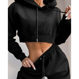 Two Piece Sets Women Tracksuit Oversized Suit Autumn Trouser Suits Female Sweatshirt Solid Sports Hoodie
