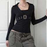 Hot Girls Pure Desire To Lead The Wave Point Hit The Color Sexy Dew Back Tonic Strap Short Umbilly Hanging Neck Small Vest