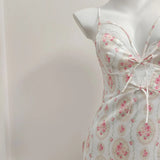 Women's Summer Ice Wire 2025 New High-End Pure-Want Little Breast With Breast Pads With Pyjamas Sexy Pajamas Sexy Pajamas
