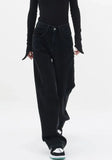 Pocket Straight Leg Denim