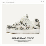 Shoes Destroy The Aesthetic Series Of National Tide Small Fragrant Bread Shoes Casual Women's Shoes Men's And Women's