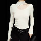 Bottomed Knitted Women's 2025 Autumn And Winter Fashion Comfortable Soft Temperament With A Small New Long-Sleeved