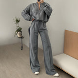 2025 Round Neck Fashion Simple Atmospheric Jacket Jacket Casual Straight