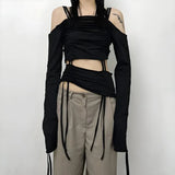 Ruched Long Sleeve