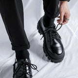 Zingj Small Leather Shoes Male Summer British Wind 2023 New Casual Formal Wedding Groom Shoes