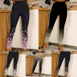 Stretch High Waist Casual Printing Fashion