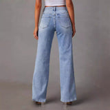 Zingj Ebay New Comfortable Casual Loose Splicing Wide Leg Women's