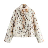Women's Explosive Artificial Fur Effect Jacket