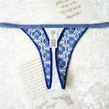 Top Quality Women G-String T-back Thong Bow Ruffle Panites kawaii Sexy Underwear Bikinis Tanga
