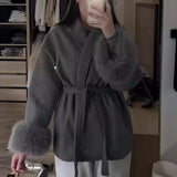 Women's Clothing INS Explosion Autumn And Winter Slebt High-End Hair