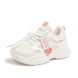 Summer And Autumn New Boy Light Old Dad Shoes Children's Fashion Soft-Soled Small White Shoes Girls Casual Sneaker