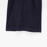 New Gold Styling Sleeveless Denim Fan Dress