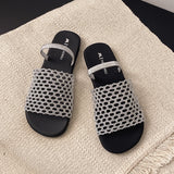 Flat Cool Drag Women Wear 2025 New Summer Net Red Holiday Roman Sandals Design