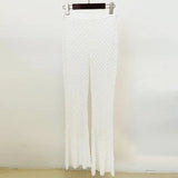 Early Spring New Fashion Hollow Nail Bead Three-Dimensional Flower Suit Pearl Lint