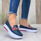 Women's Shoes Casual Mother Lefu Shoes Spring And Autumn With A Foot Pedal Shoes Single Shoe