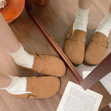 Slippers Women's Birken Shoes Lefford Shoes Single Shoes Thick Sole Shoes Small Shoes In Autumn And Winter To Increase The High Sen Series Women's Shoes