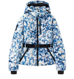 Women's Clothing Explosion With Belt Long-Sleeved Ski Cotton Jacket