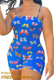Off Shoulder Romper Bodycon Women Fashion Jumpsuit 2023 Bodysuit Shorts Butterfly Printed Short Sleeve Bodysuit