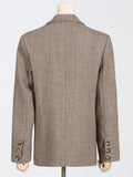 Zingj Spring New Style Of Art Retro Three-Dimensional Flowers Loose Design Sense Of A Button Pure Color Suit Coat