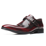 Zingj Fashion Shoes Square Head British Men's Business Leather Shoes Casual Large-Size Leather Shoes Cover Foot Men's
