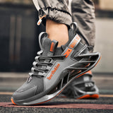 Spring And Autumn New National Style Trend Shoes Men's Large Size Blade Sneakers Flying Weaving Casual Breathable Men's
