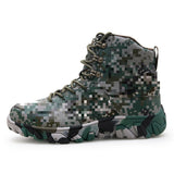 Men's Shoes Outdoor Work Boots Climbing Boots Autumn And Winter High Help Wear And Anti-Slip Hiking Cross-Country