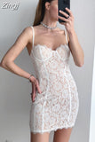 Lace Green Dress Elegant Sexy Night Wedding Guest Evening Party Dresses Spaghetti Strap Birthday Dresses for Women