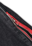 Vintage Multiple Side Stripes Zipper