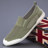 Summer New Men's Canvas Shoes Can Beperilable Light Casual Shoes One Foot Pedal Men's Shoes Old Beijing Cloth