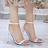 Zingj Korean High Heels Black Shoes 2023 Summer