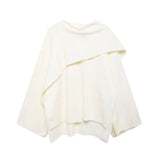 Short-Sleeved Scarf Short Knitted Coat ZA Fashion Temperament Autumn And Winter Women's