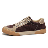 Autumn Fashion Men's Shoes Low-Top Flat Bottom With Canvas Shoes Pure Color Niche Casual Shoes Men's Breathable Board