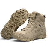 High-Top Outdoor Shoes Men's Large-Size Hiking Shoes Hiking Shoes Men's Sports Running Shoes Men's
