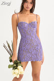 Lace Green Dress Elegant Sexy Night Wedding Guest Evening Party Dresses Spaghetti Strap Birthday Dresses for Women