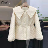Women Tender Fall Winter Chic Harajuku Elegant Slim Outwear Solid Feminino Simple Hot Sale New Arrival Student 2023